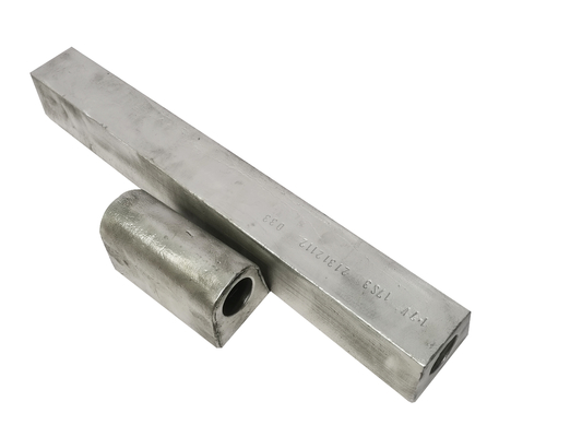 1.7V Magnesium Sacrificial Anodes ASTM Mag Anode Gas Storage Tanks LPG