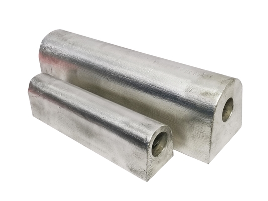 Small Specific Gravity Magnesium Anodes , Cathodic Protection Magnesium - Based Anode