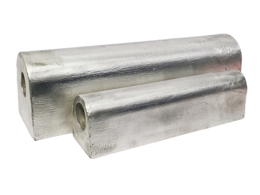 Low Density D Type Magnesium Anodes Anti Corrosion Cathodic Protection