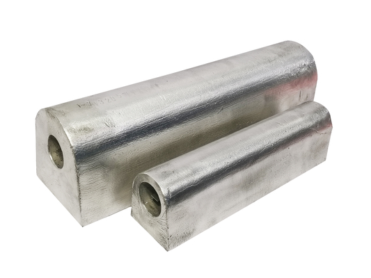 OEM Cathodic Protection Anodes 9.1kg Ship Sacrificial Anode MG