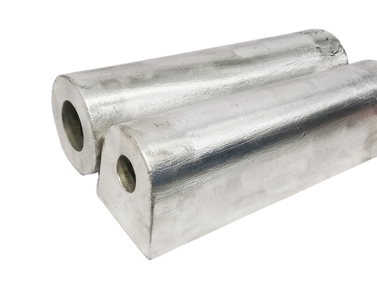 9.1kg High Potential Magnesium Anode Cathodic Rust Protection Mg For Oil Pipe
